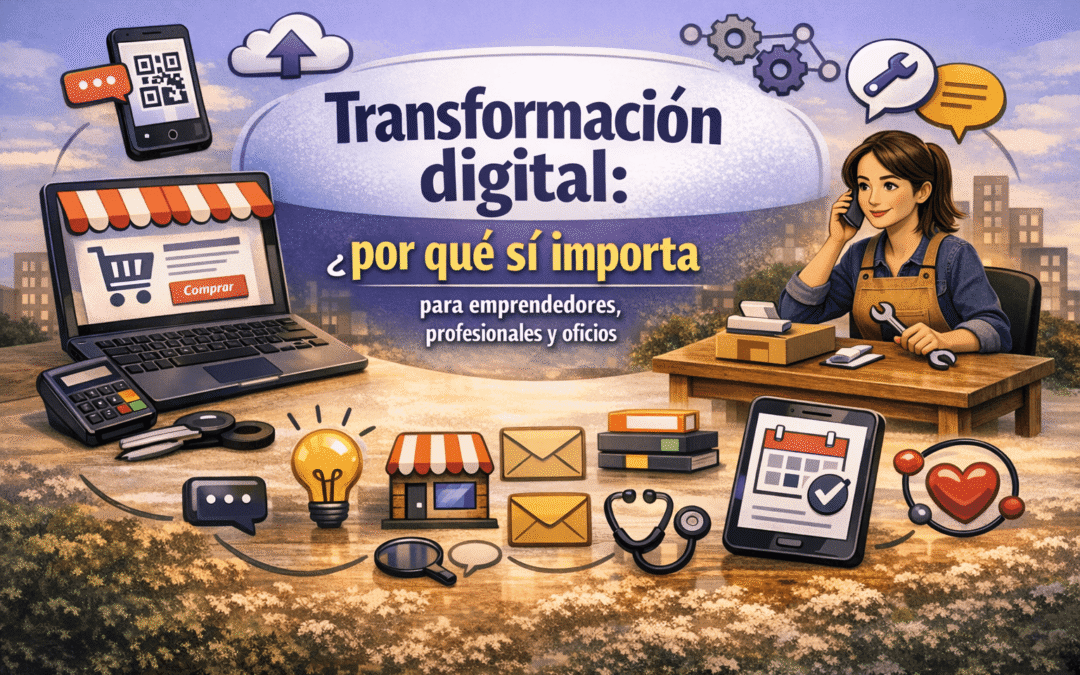 La transformación digital: por qué sí importa para emprendedores, profesionales y oficios de todos los rubros